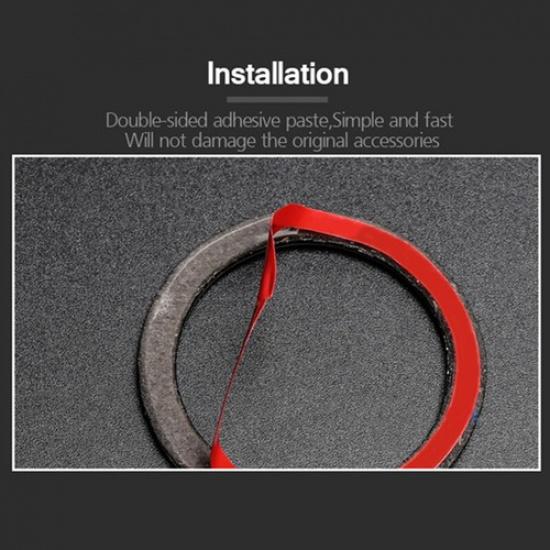 Carbon Fiber Car Engine Start Stop Ignition Trim For Mercedes Benz C Class W205