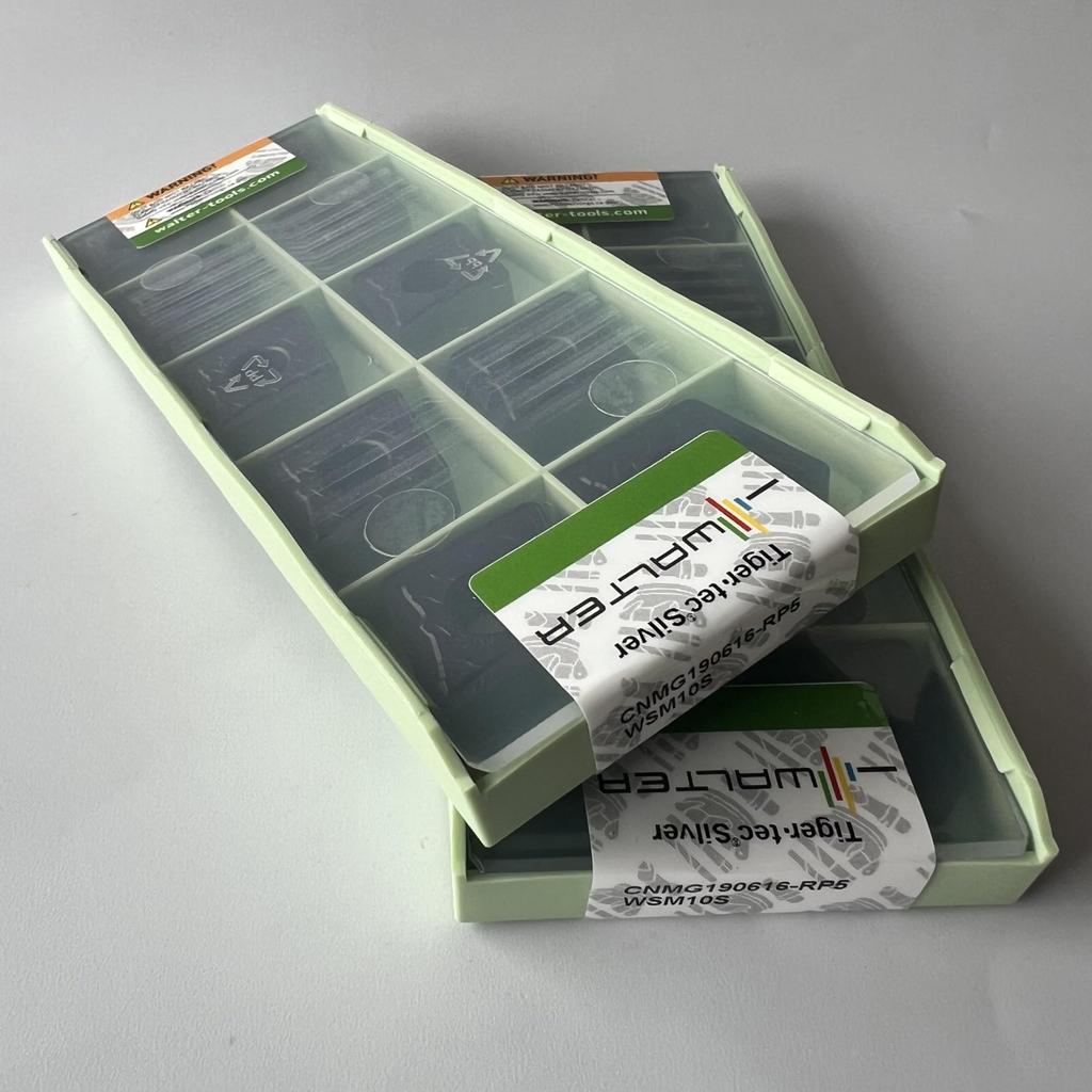 WALTER / CNMG190616-RP5 WSM10S / Carbide CNC Blade 10 Pcs