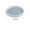 Multifunctional 360 Rotating Seasoning Storage Rack Non Slip Space Saving 360 Rotating Tray Round Organizer Spice Rack Office