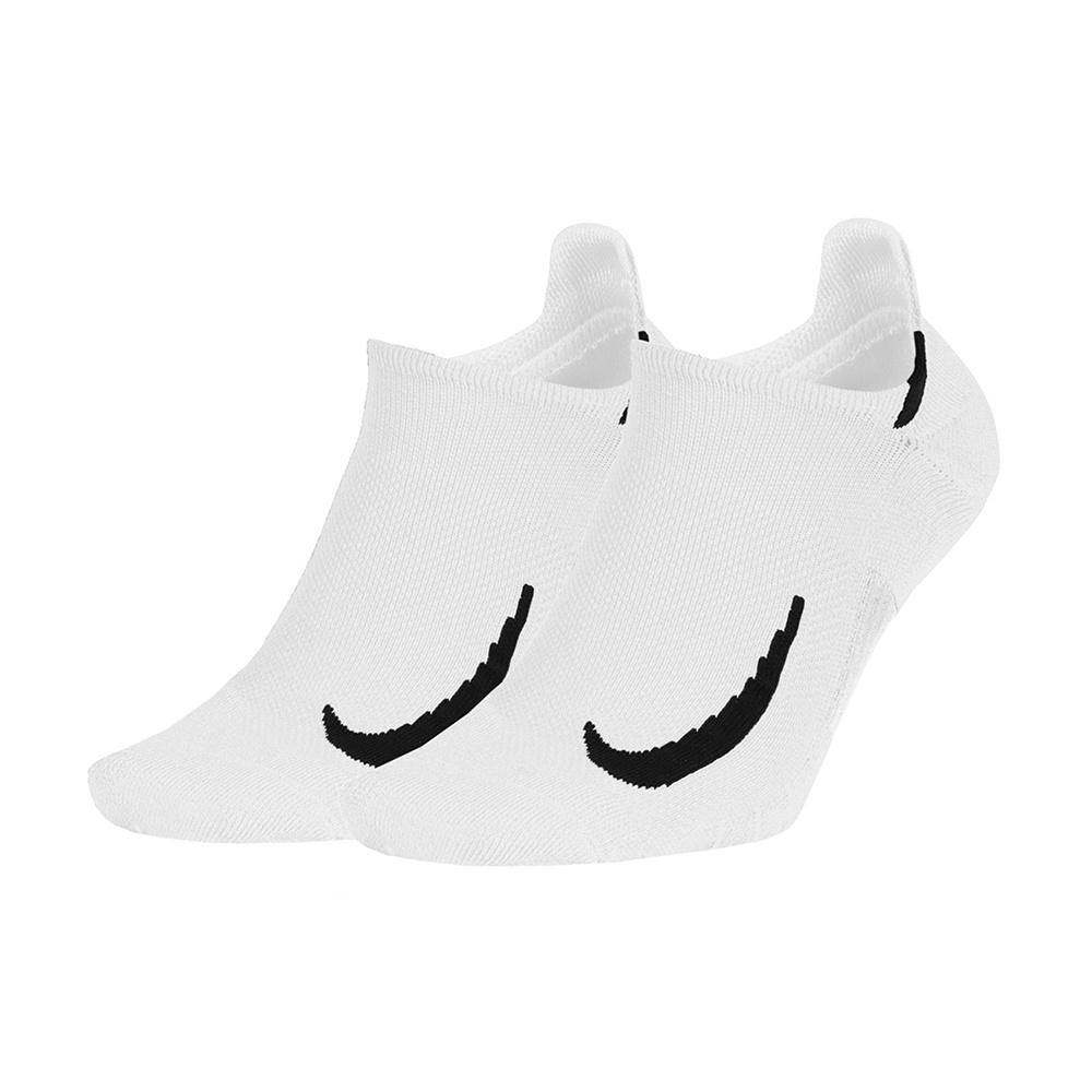 Nike Casual Sports Breathable Running Socks 2 Pairs White Men s SX7554-100 XL