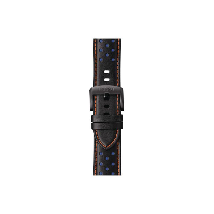 Tissot Speedy Collection Zegarek Męski Mechanizm Kwarcowy Zegarek 45mm Czarna Tarcza Stalowa Koperta Skórzany Pasek T116.617.36.051.05