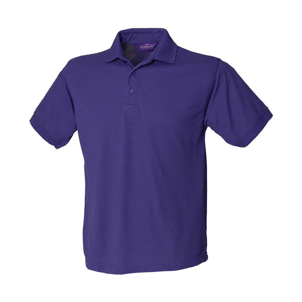 Henbury Mens Polycotton Heavy Polo Shirt