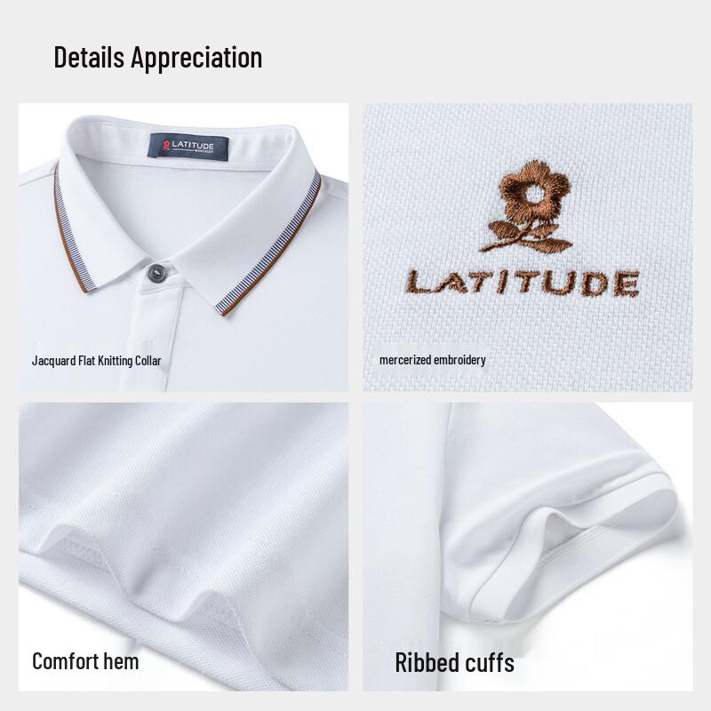 MONTAGUT Men's Summer Business Polo Shirt