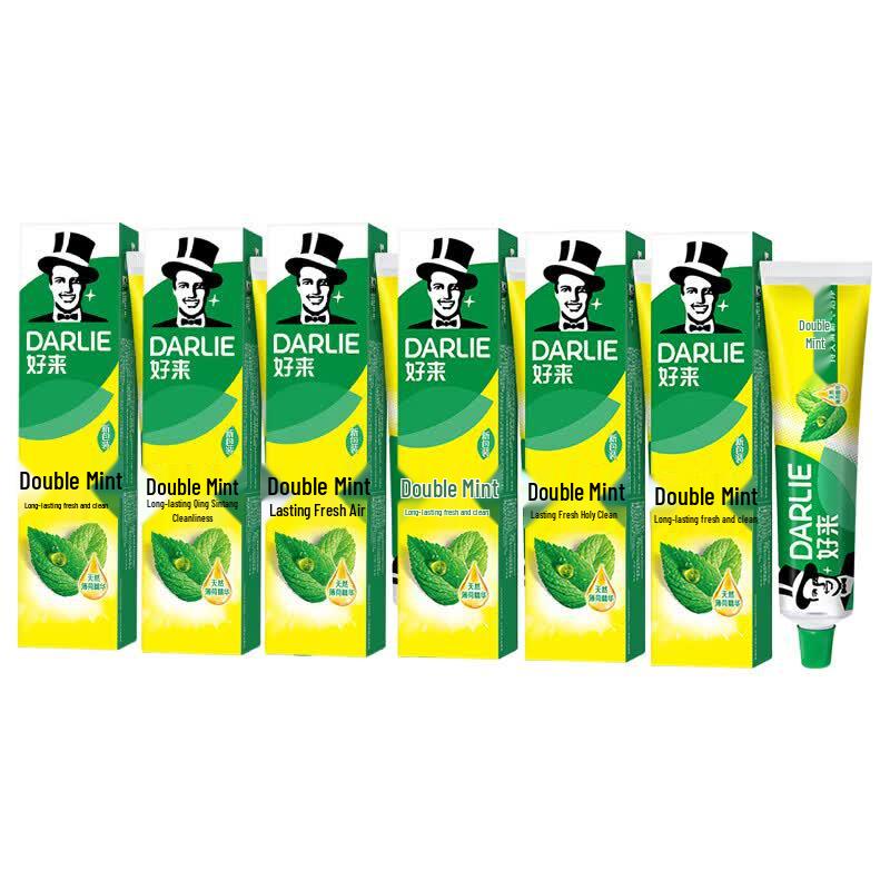 Darlie Double Mint Toothpaste (6 x 175g)