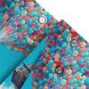 Colorful Balloons House Shower Curtain Dreamy Sky Design Waterproof Fabric Bathroom Decor Unique Artistic Print Elevate Space