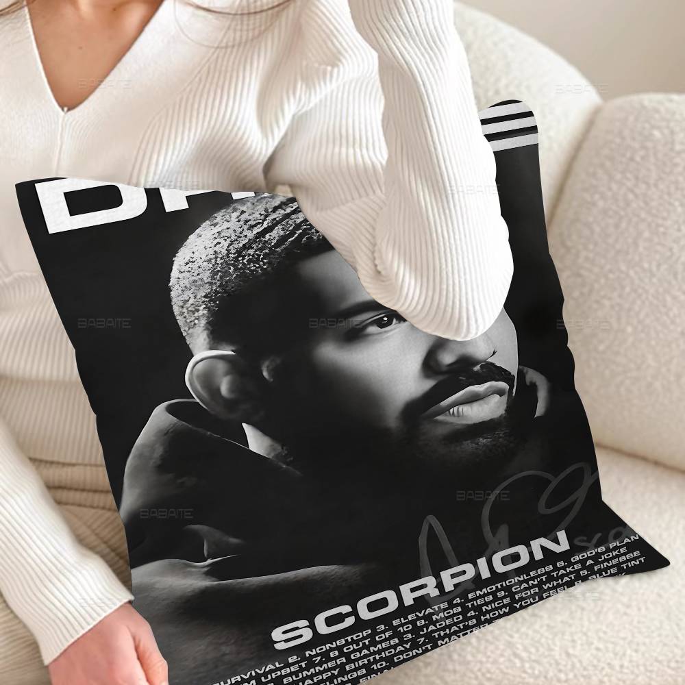 Drake For All The Dogs Pillow Anime Pillow Sofa Bed Head Pillow Cover Cushion Cover 45x45 Cm Fashion