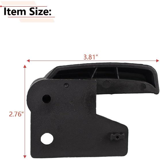 RLB-HILON Hood Release Handle Compatible With Chevy Silverado 1500 2500 3500 Suburban Tahoe GMC Sierra Yukon, For 15741109, Hood Latch Release Handle