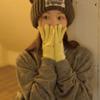 ANOETIC COZY LACE GLOVE_YELLOW