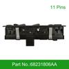 11 Pins Master Window Control Switch For 18-20 Jeep Cherokee 4WD AWD 68231806AA
