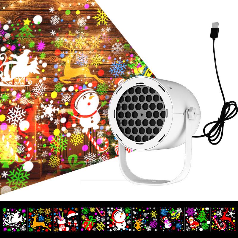 High Brightness Outdoor/Indoor Festive Projector Light: Christmas & Halloween Patterns