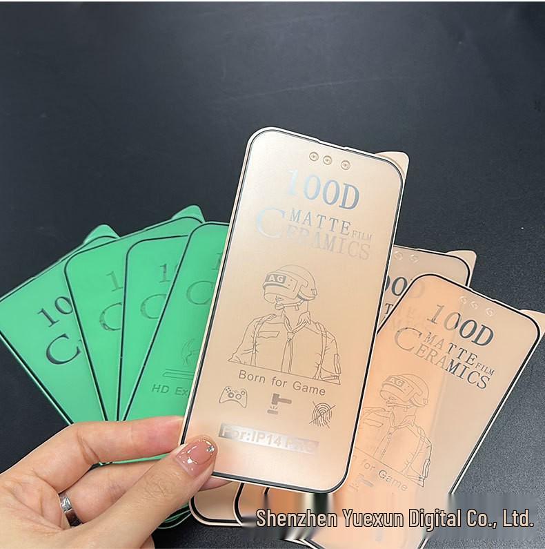 Compatible Hydrogel Film for Apple Devices: 17 Pro Ceramic, 15 HD Soft, 13 Frosted, 12 Mobile, 14 Max.