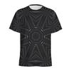 Buntes Kaleidoskop 3D-gedrucktes T-Shirt für Herren Psychedelisches Muster T-Shirt Sommer Lässig Kurze Ärmel Rundhals T-Shirts