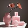 Nordic Home Decor Heavy Glass Vase Living Room Decoration Flower Arrangements Desktop Hydroponic Vase