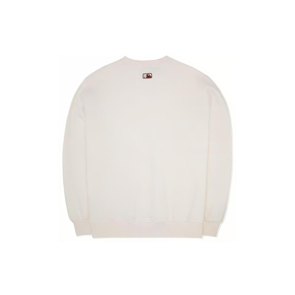 New MLB Sweatshirts Unisex Cream 3AMTB0526-50CRS