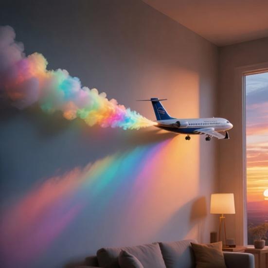 Yousheng DIY Cloud Light Kit with Music Sync LED USB Powered 3D Thunder Cloud Decor Color Changing Bedroom Lighting