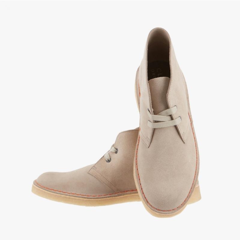 Clarks Desert Sand Suede Boots 26155527
