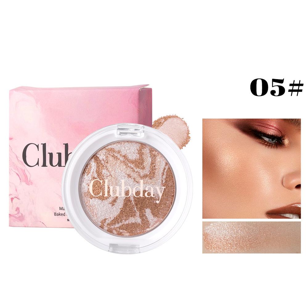 5 Colors Blush Palette Pearlescent Brightening Powder Cheek Tint Blusher Contour Shimmer Highlighter Palette Face Rouge Makeup