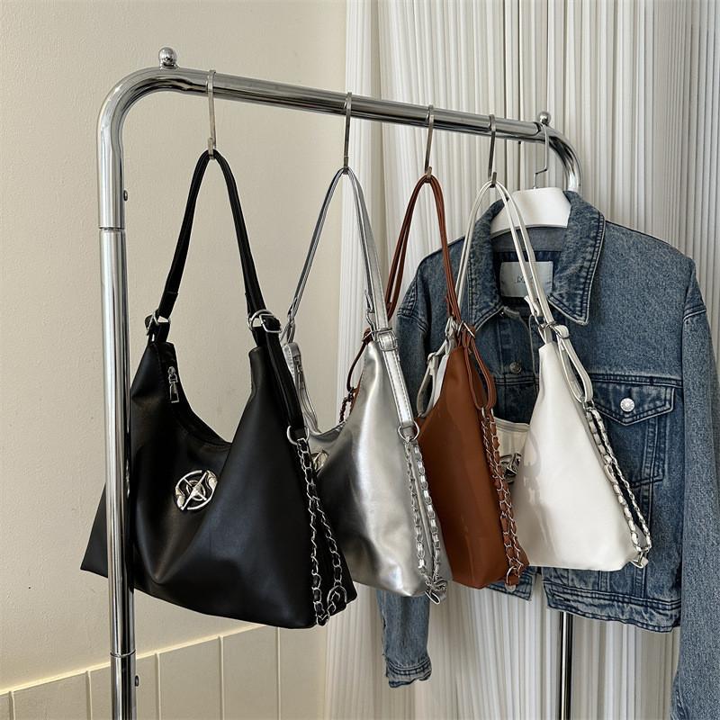 Trendy Oversized Single Shoulder Bag For Women With Unique Design Elements