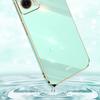 XINLI For Motorola Moto G85 5G Case TPU Phone Cover with Electroplating Frame