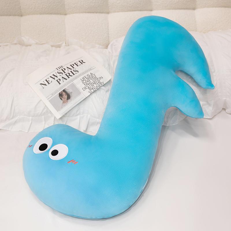 Giant Cartoon Music Note Plush Toys Super Soft Sleep Hug Pillow Sofa Cushion Children Kids Sleep Accompany Doll Birthday Gift