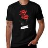 Dm Violator Aesthetic Rose Design Tshirt Basic Casual Short Sleeve Cotton Shirt