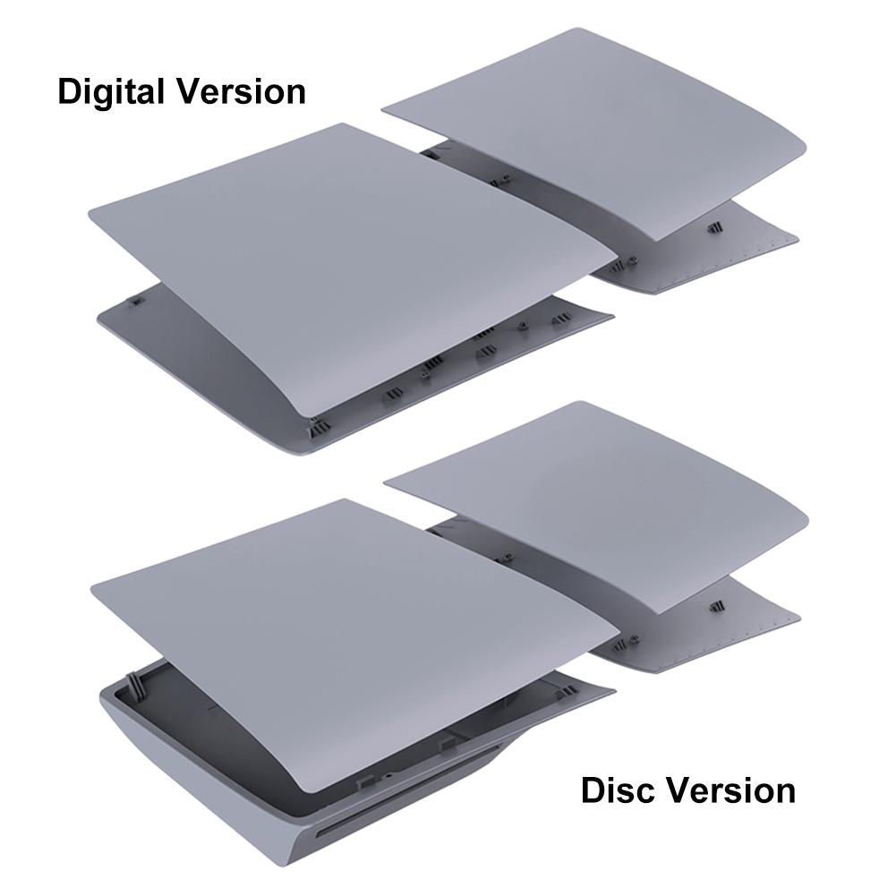 Replacement Faceplate Plastic Hard Shell Anti-Scratch Console Shell Panels Faceplate for PS 5 Pro Disc/Digital Edition
