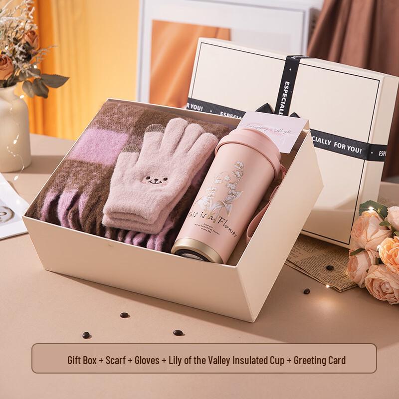 

Women s Day Scarf, Gloves & Cup Gift Set