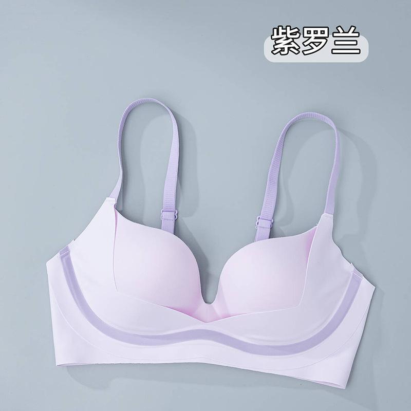 Summer limited dopamine seamless lift small breasts gather and close secondary breasts to prevent sagging and show large bra