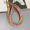 NEW Simple Seed Beads Choker Women Korean Fashion Charm Colorful Handmade Boho Collar Chain Neck Necklace Femme Jewelry Gift