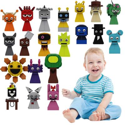 Mini Building Toy Set 20-in-1 Music Game Roles Model Building Blocks Collectible Action Figures