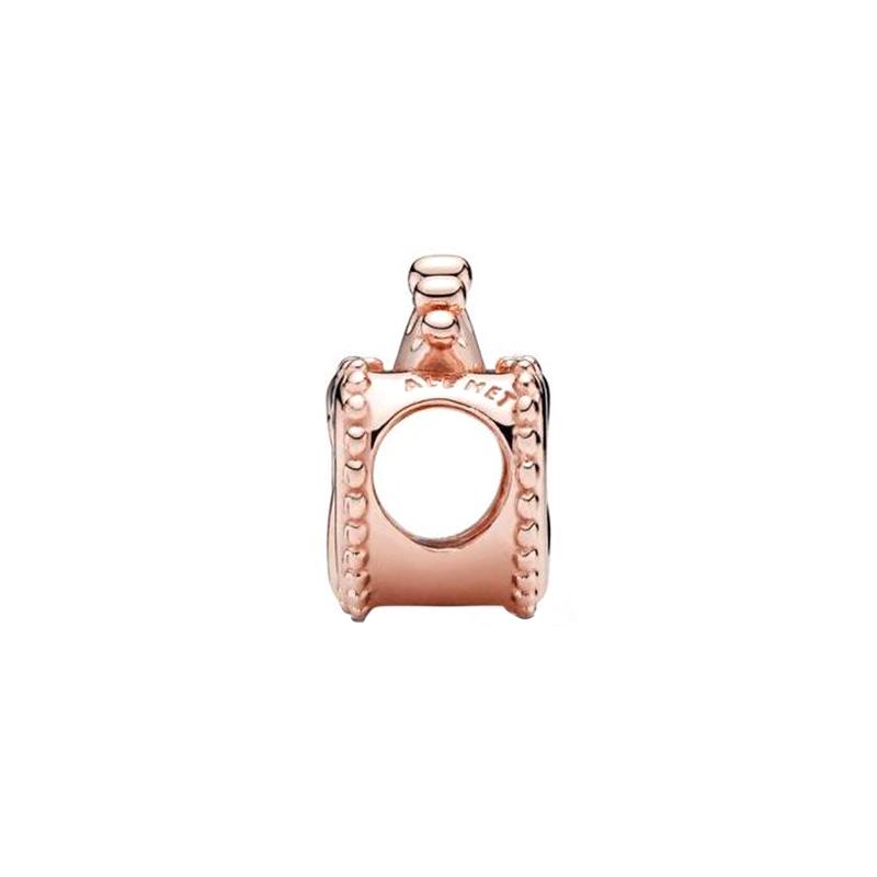 Pandora Love Crown 14K Rose Gold Heart-shaped Charm 787670