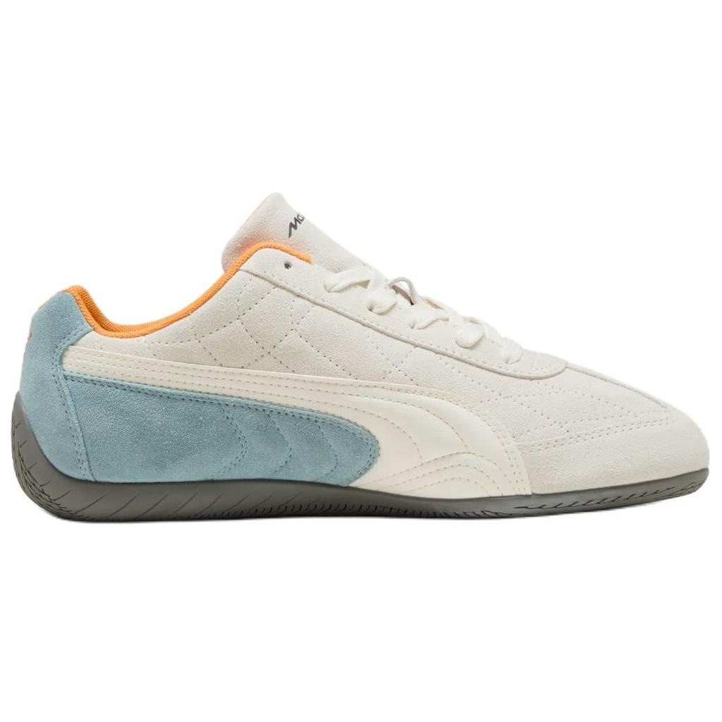 Puma Speedcat Freizeit Schuhe Herren Warmweiß Blau Orange 309452-03