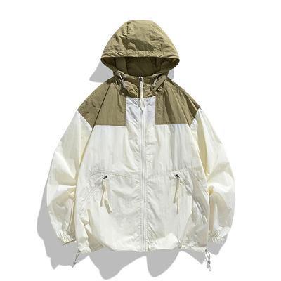 New Couple Men's and Women's Summer Sun Protection Clothing Breathable Anti-UV Outdoor Skin Clothing Jacket