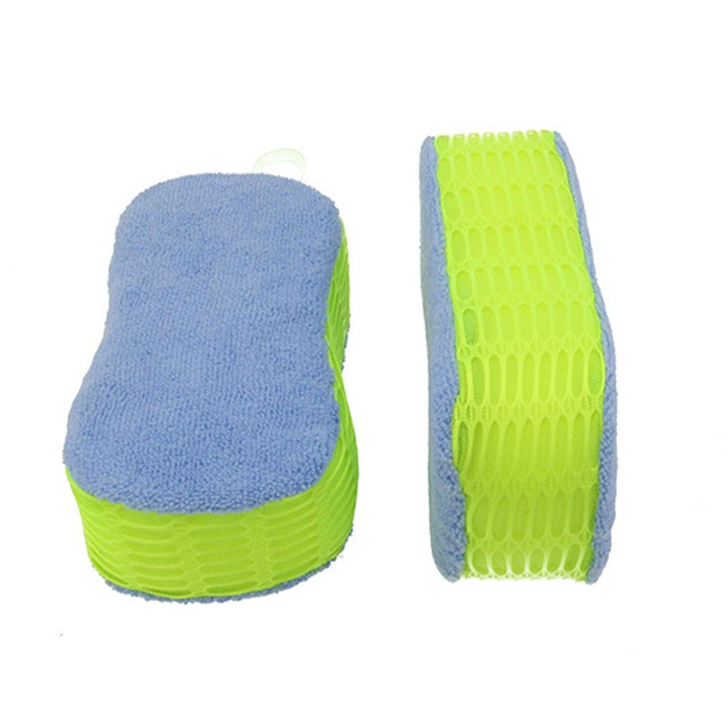 2pcs Ergonomic Car Sponge Large And Ample For Easy Dirt Removal Cars Sponges For Car Cleaning