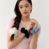 OVLA checkmate knit scrunchie_3colors HS015