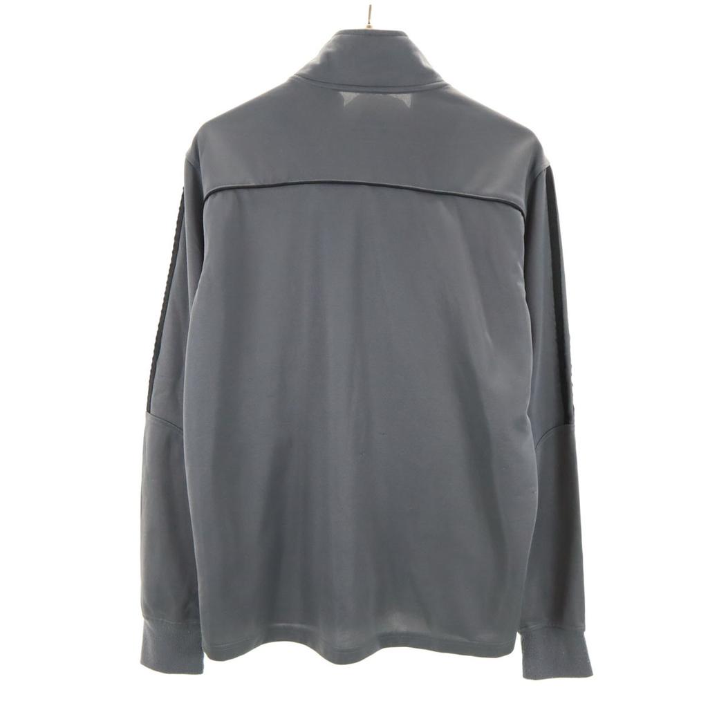 Adidas Track Jacket L Gray Jersey Men's Used