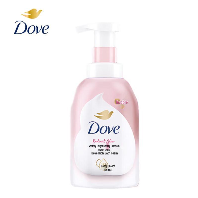 Dove Cherry Blossom Scented Deep Cleansing Bath Foam