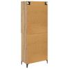 Highboard Artisan Oak 69.5 X 34 X 180 Cm Particleboard