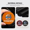 2 Stück Wildleder Auto-Getränkeuntersetzer Rutschfeste Wasserbecher-Matte Flaschenhalter-Pad Für Volvo Xc60 Xc90 V40 V60 S60 V50 V90 S80 C40 XC40 V70 XC70