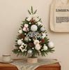 Christmas Tree Christmas Decorations Indoor Arbol De Navidad Con Luces Small Christmas Tree with Lights Warm Wooden Base for Christmas Decor Home