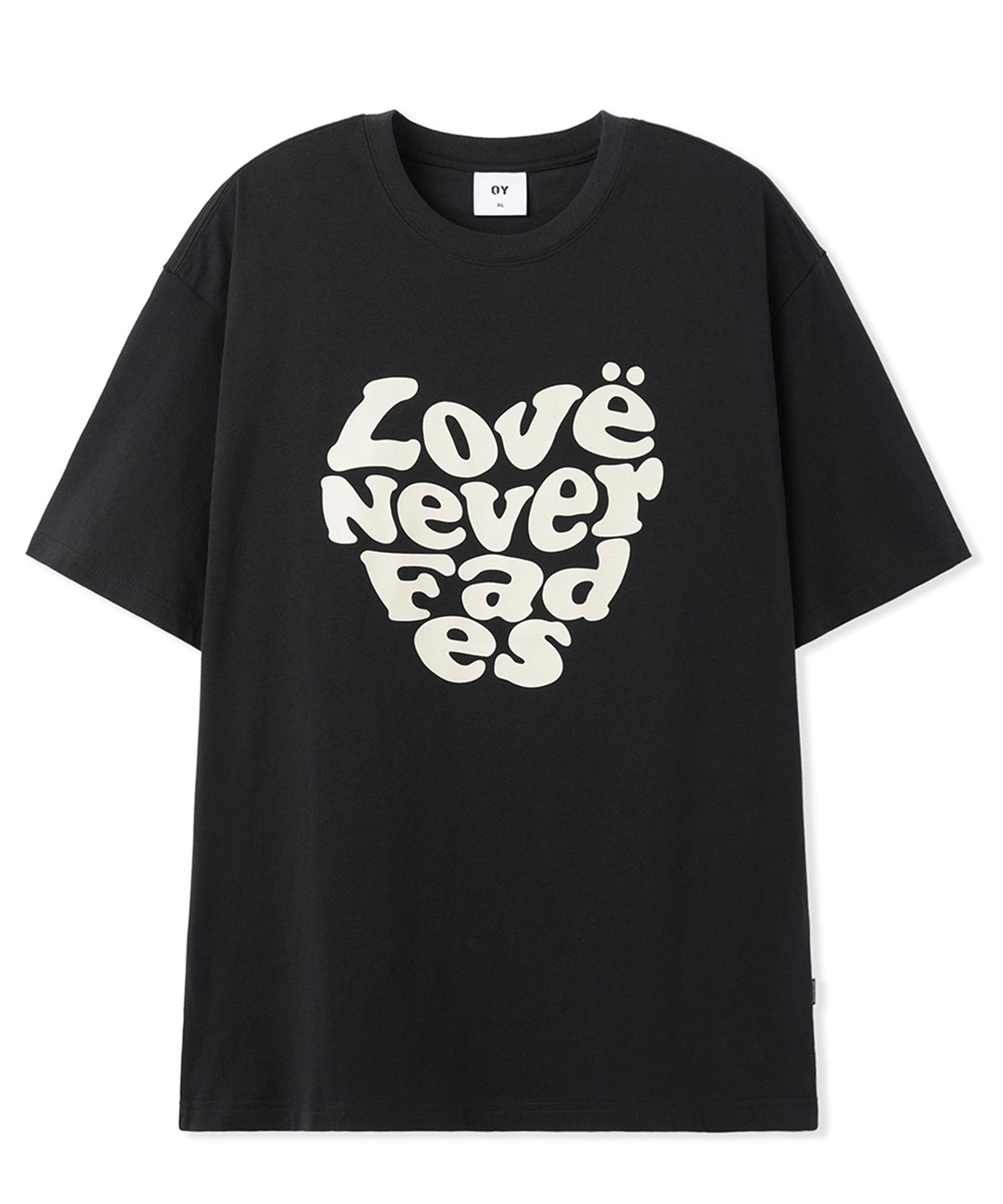 Oy M.S Heart Tee - Black L