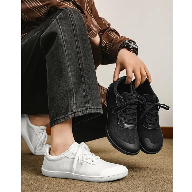 Men Shoes Summer Shoes for Men Outdoor Minimalist Walking Training Sneakers Breathable Comfortable White Shoes