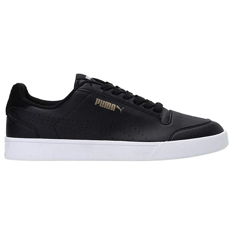 PUMA Shuffle Perf Unisex Black White Low Top Lifestyle Sneakers 380150-03