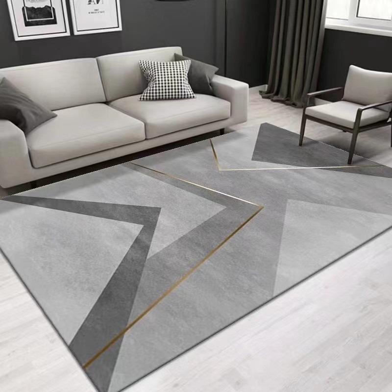 Simple Nordic Style Carpet Living Room Sofa Bedroom Bedside Study Kitchen Entrance Door Rug Non-slip Modern Home Decor Mat