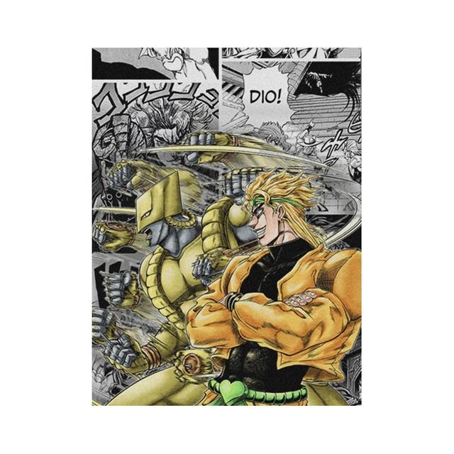 

Настенное искусство HD принты Дио Брандо домашний декор Jojo S Bizarre плакат фотографии аниме роль холст картины для гостиной рамки 21*30cm