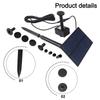 Solar Water Pump Fish Pond Oxygen Submersible Pumps Efficient Solar Panel For Outdoor Fish Tank Garden Decoration