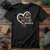I'm A Proud Grandma Love Heart Autism Awareness Puzzle Granny Gift Tee T-Shirt