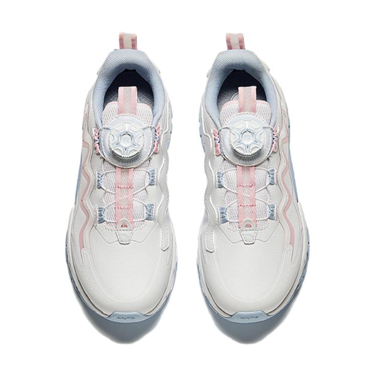 Anta Comfortable Versatile Non-Slip Wear-Resistant Low-Top Running Shoes Kids sneaker White 322438808N-4