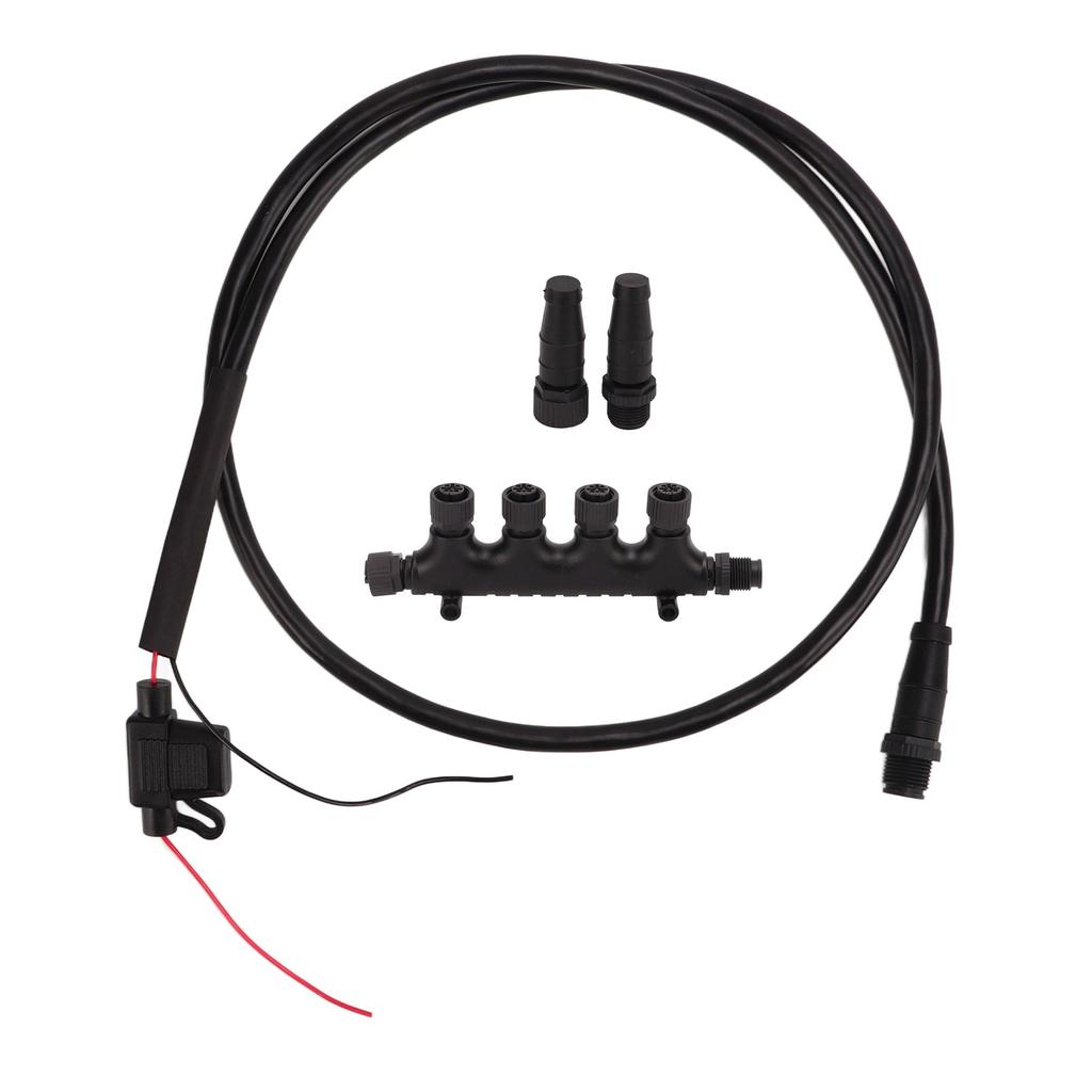 For NMEA 2000 Male Backbone Cable IP67 Waterproof 5 Pin Marine Drop Cable for Lowrance Networks