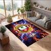 Southampton FC Printed Crystal Velvet Rug Non‑Slip Crystal Velvet Carpet For Sofa Bedroom Indoor Home Decoration